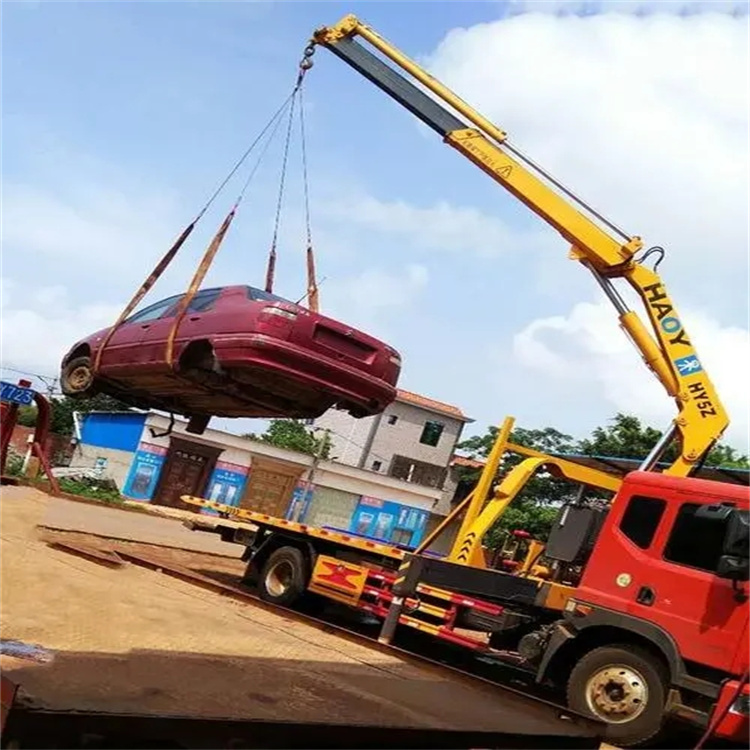 资中吊车救援小汽车怎么吊